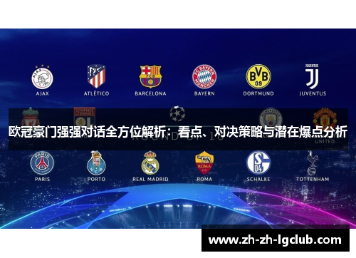 欧冠豪门强强对话全方位解析：看点、对决策略与潜在爆点分析